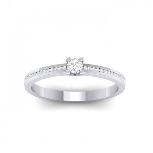 Abigail White Gold Diamond Engagement Ring