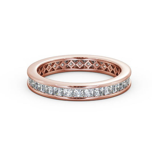 Adeline Rose Gold Diamond Full Eternity Ring