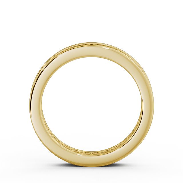 Adeline Yellow Gold Diamond Half Eternity Ring