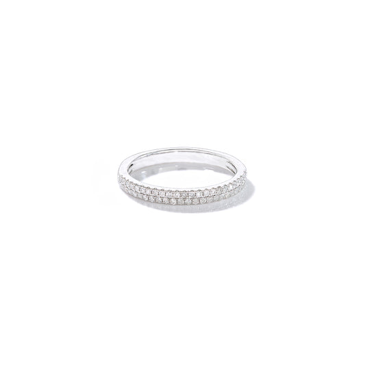 Angela White Gold Lab Diamond Ring