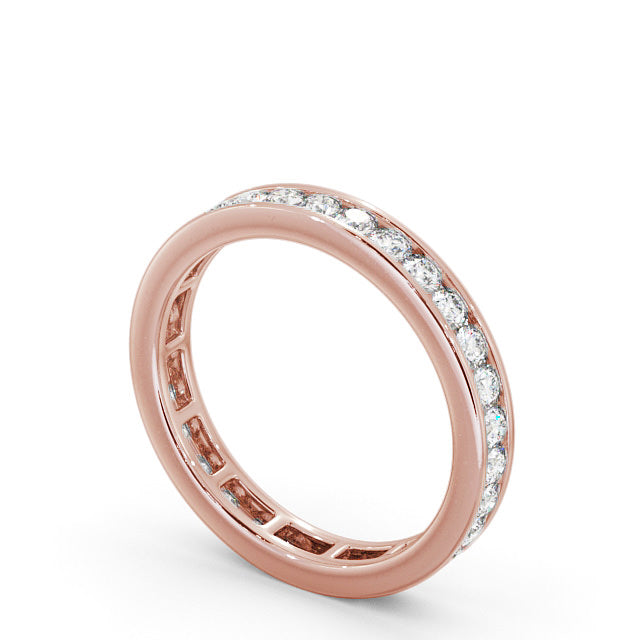 Ariana Rose Gold Lab Diamond Full Eternity Ring