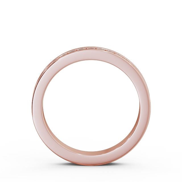 Bella Rose Gold Lab Diamond Half Eternity Ring