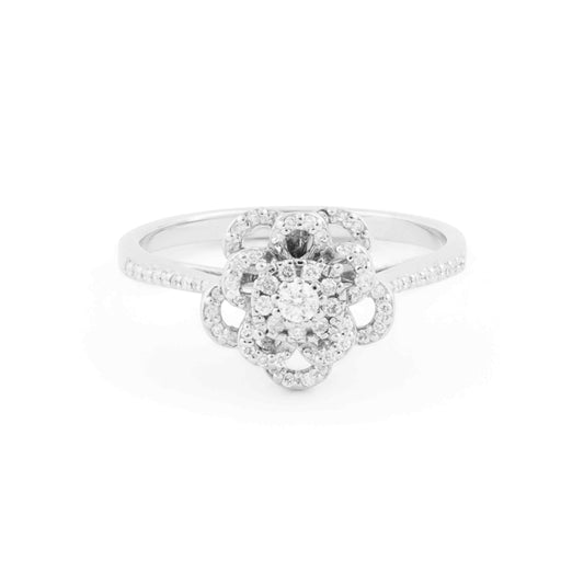 Bethany White Gold Lab Diamond Ring