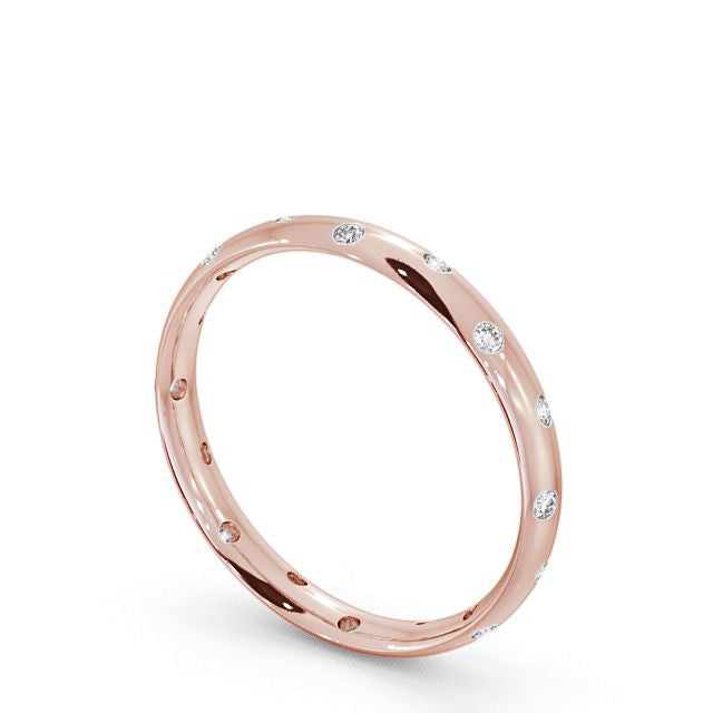 Brielle Rose Gold Lab Diamond Ring