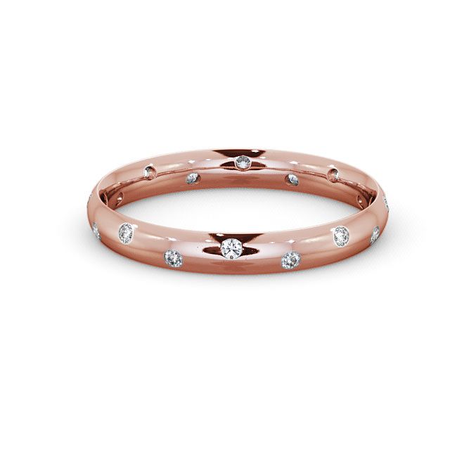 Brielle Rose Gold Lab Diamond Ring