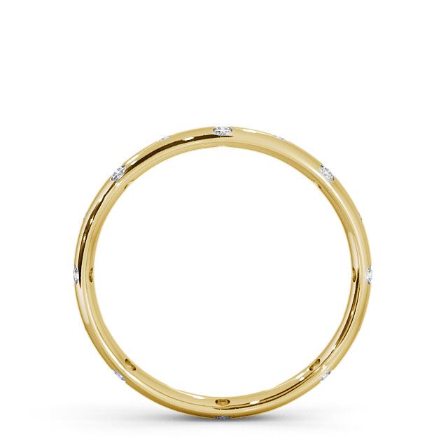 Brielle Yellow Gold Lab Diamond Ring