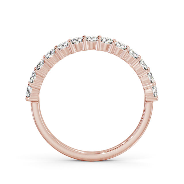 Eloise Rose Gold Lab Diamond Half Eternity Ring