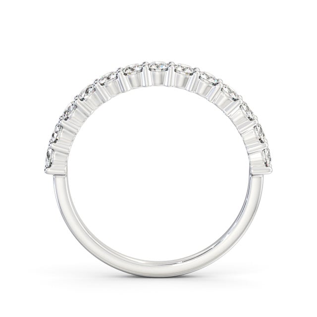 Eloise White Gold Lab Diamond Half Eternity Ring