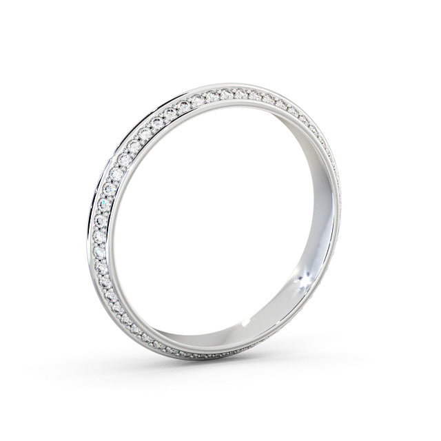 Gabriella White Gold Lab Diamond Full Eternity Ring