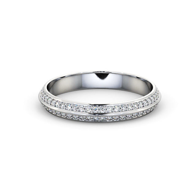 Gabriella White Gold Lab Diamond Full Eternity Ring