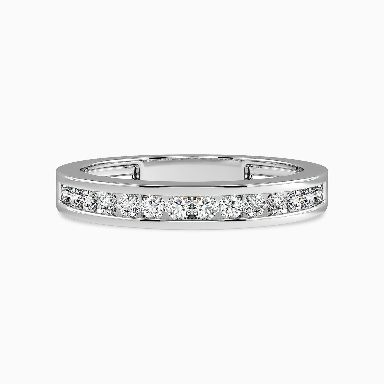 Grace White Gold Lab Diamond Cluster Twin Engagement Ring