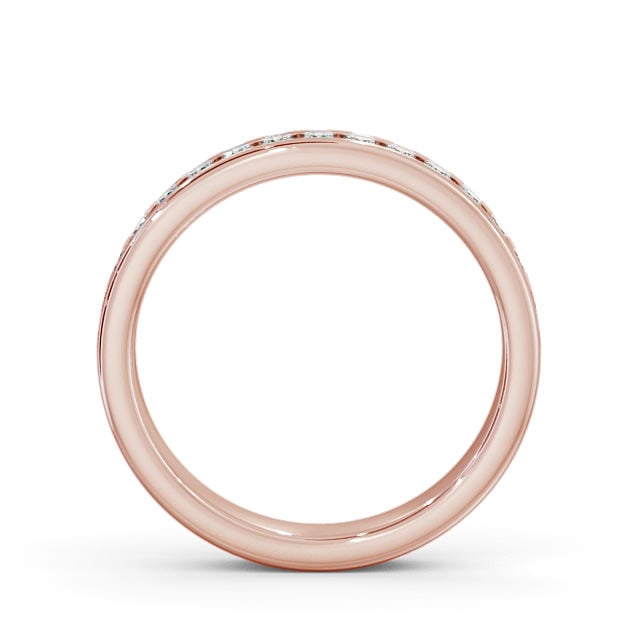 Iris Rose Gold Lab Diamond Half Eternity Ring