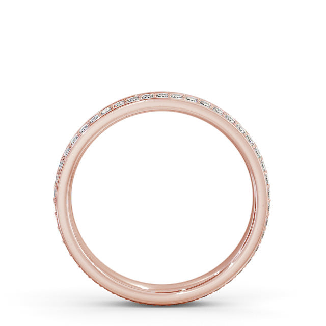 Jade Rose Gold Lab Diamond Full Eternity Ring