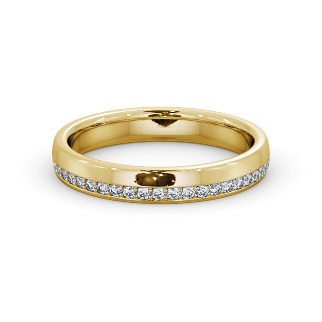 Jade Yellow Gold Lab Diamond Full Eternity Ring