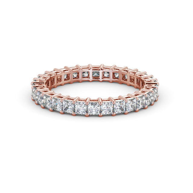 Lydia Rose Gold Lab Diamond Full Eternity Ring