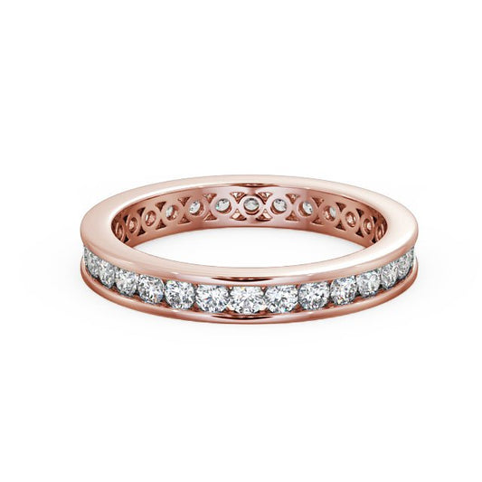 Maria Rose Gold Lab Diamond Full Eternity Ring