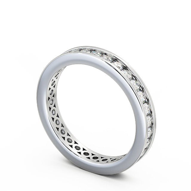 Maria White Gold Lab Diamond Full Eternity Ring