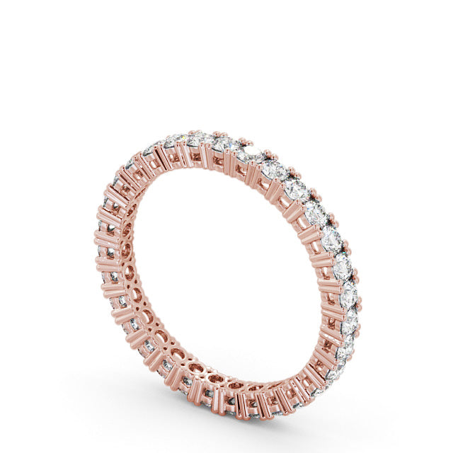 Nevaeh Rose Gold Lab Diamond Full Eternity Ring