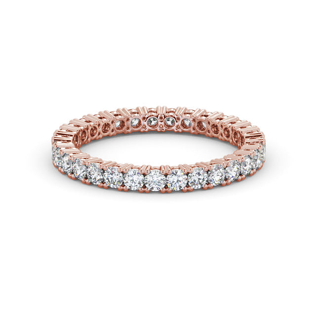 Nevaeh Rose Gold Lab Diamond Full Eternity Ring