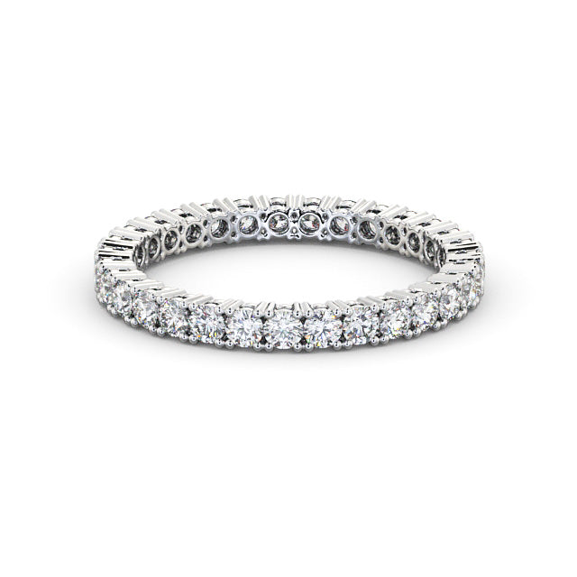 Nevaeh White Gold Lab Diamond Full Eternity Ring