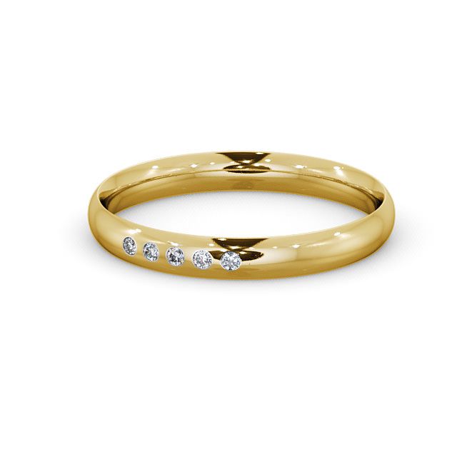 Remi Yellow Gold Lab Diamond Ring