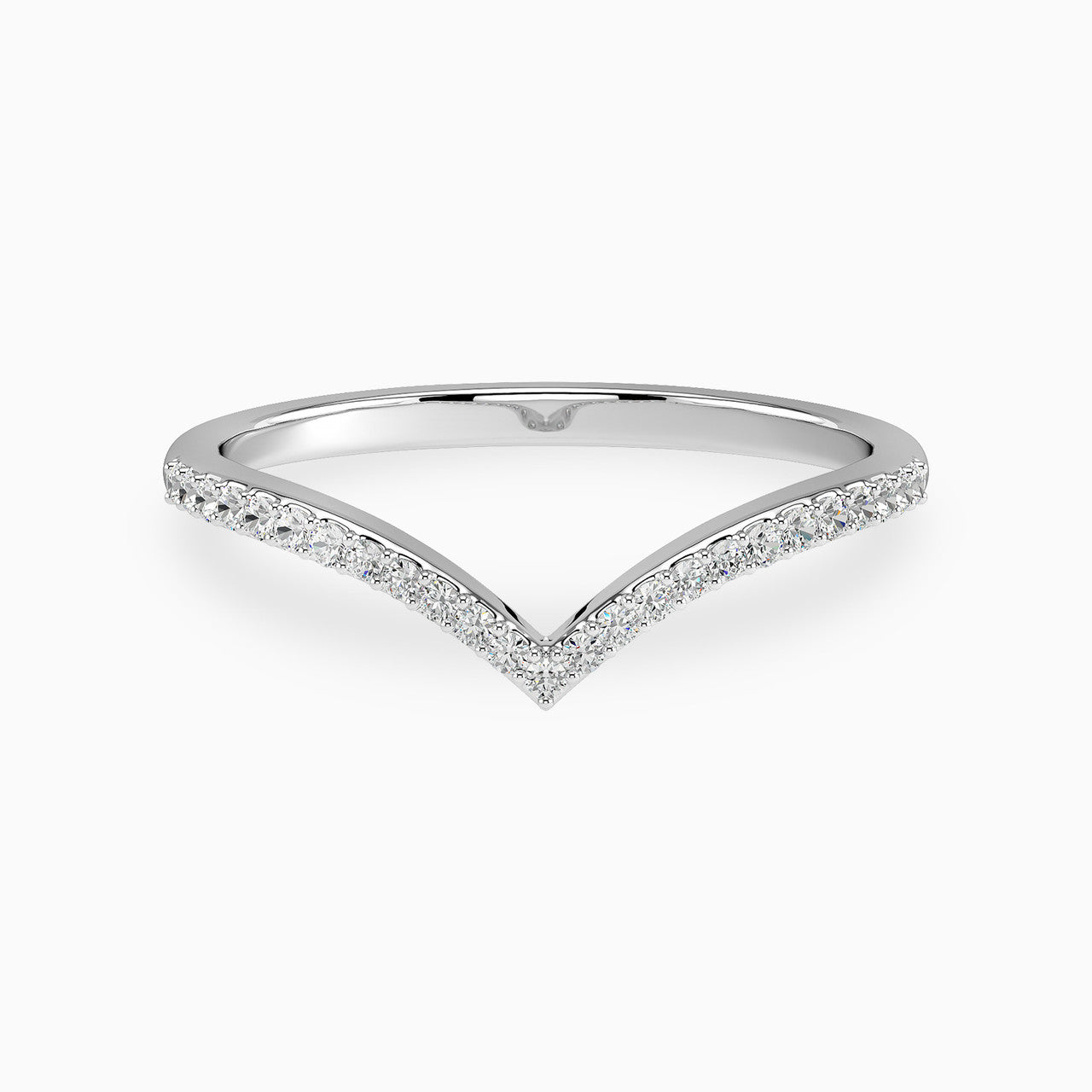 Riley White Gold Lab Diamond Twin Engagement Ring