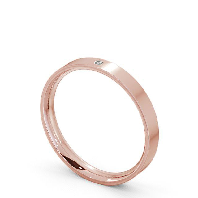 Rose Rose Gold Lab Diamond Ring