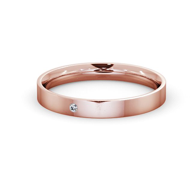 Rose Rose Gold Lab Diamond Ring