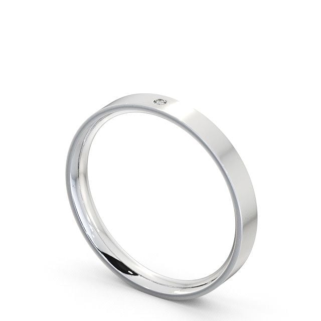 Rose White Gold Lab Diamond Ring