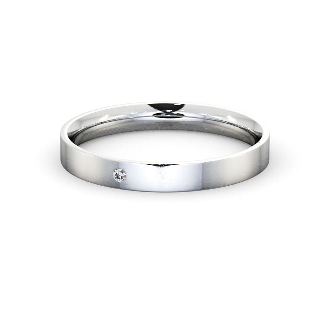 Rose White Gold Lab Diamond Ring