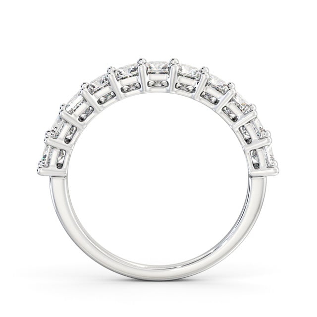 Skyler White Gold Lab Diamond Half Eternity Ring