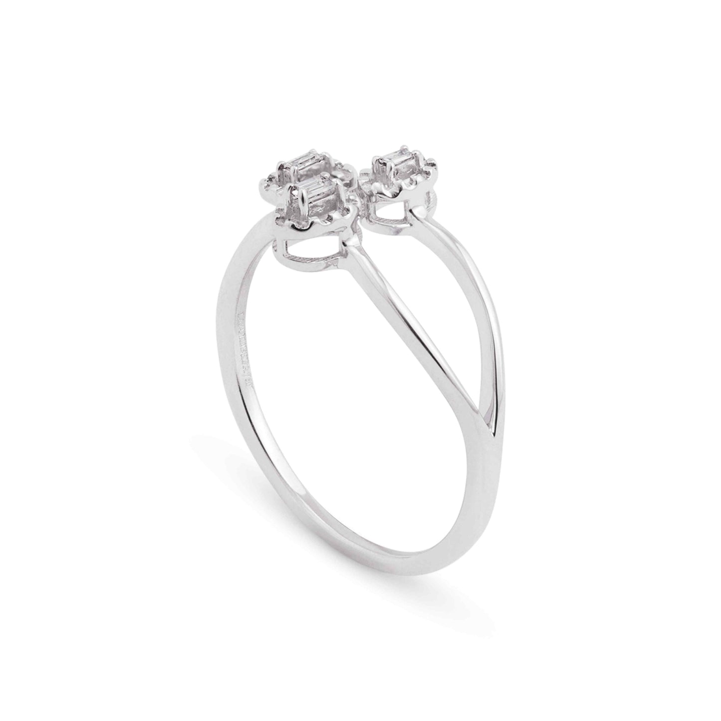 Bentley White Gold Lab Diamond Ring