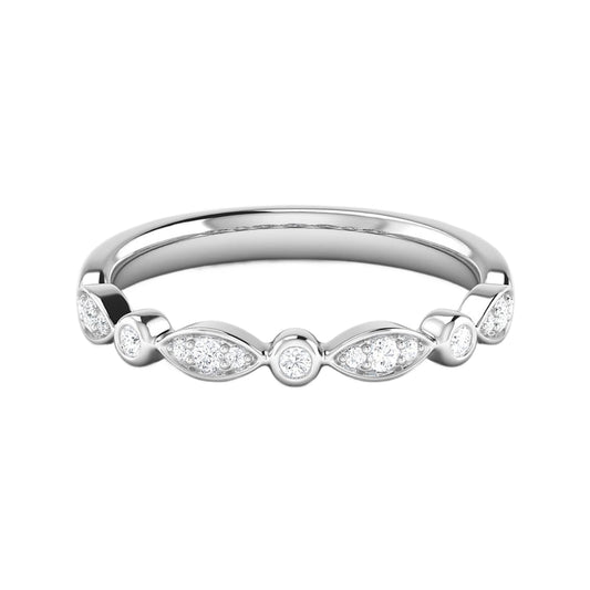 Isabella White Gold Lab Diamond Ring